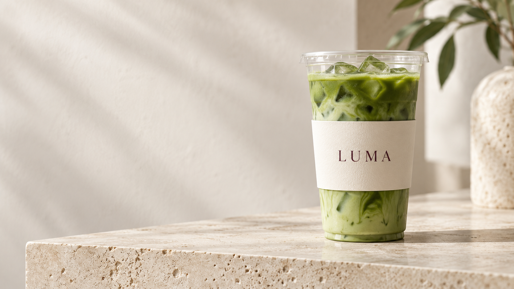 LUMA iced matcha